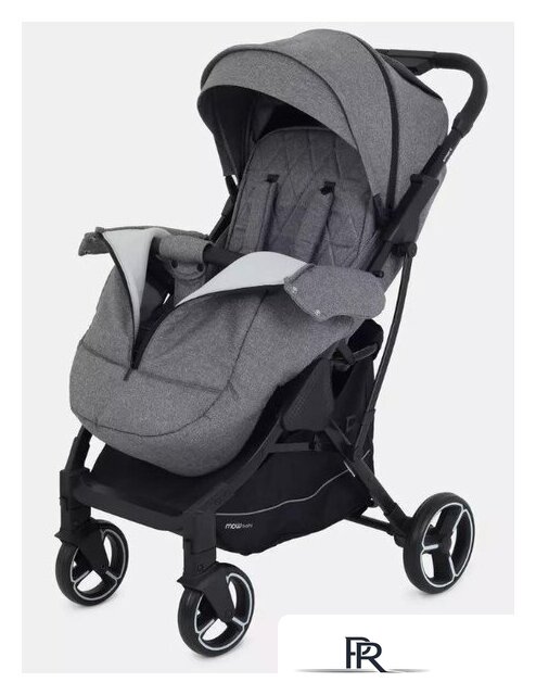 Коляска прогулочная «книга» Rant MOWbaby Smart 2023 MB101 (grey) - Изображение №4 — Интернет-магазин ПроЗаказ