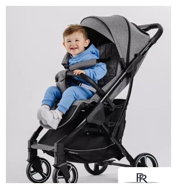Коляска прогулочная «книга» Rant MOWbaby Smart 2023 MB101 (grey) - Изображение №19 — Интернет-магазин ПроЗаказ