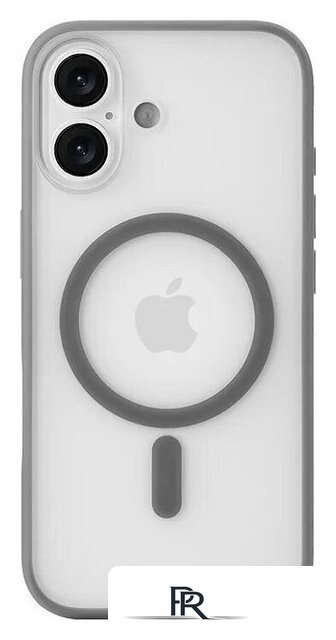 Чехол для телефона uBear Cloud Mag Case для iPhone 17 (серый) - Изображение №2 — Интернет-магазин ПроЗаказ