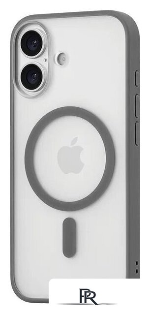 Чехол для телефона uBear Cloud Mag Case для iPhone 17 (серый) - Изображение №1 — Интернет-магазин ПроЗаказ