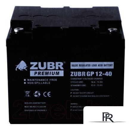 Аккумулятор для ИБП Zubr GP 12-40 - Изображение №1 — Интернет-магазин ПроЗаказ