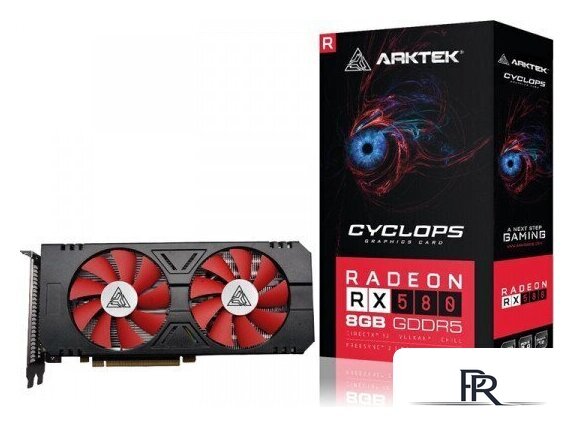 Видеокарта Arktek Cyclops Radeon RX 580 8GB GDDR5 V4 AKR580D5S8GH1 - Изображение №4 — Интернет-магазин ПроЗаказ