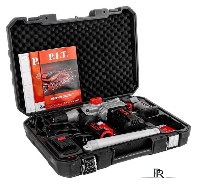 Перфоратор P.I.T. PBH20H-26A/1 (с 1-им АКБ, кейс) - Изображение №17 — Интернет-магазин ПроЗаказ