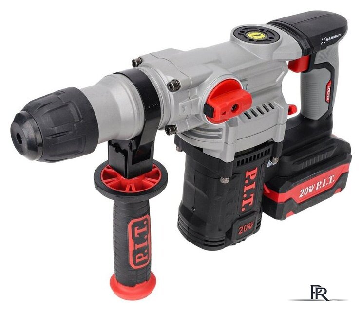 Перфоратор P.I.T. PBH20H-26A/1 (с 1-им АКБ, кейс) - Изображение №2 — Интернет-магазин ПроЗаказ