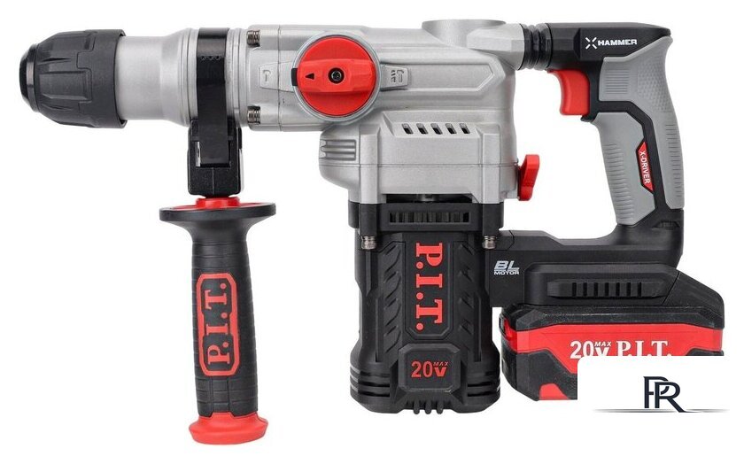 Перфоратор P.I.T. PBH20H-26A/1 (с 1-им АКБ, кейс) - Изображение №7 — Интернет-магазин ПроЗаказ