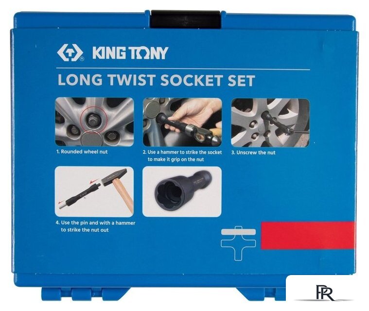 Набор головок слесарных King Tony 9TD165MR - Изображение №7 — Интернет-магазин ПроЗаказ