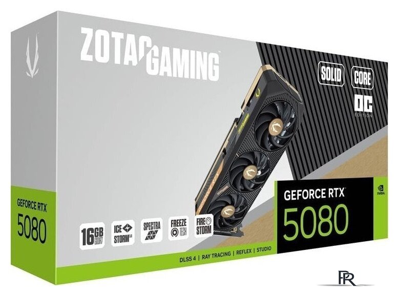 Видеокарта ZOTAC Gaming GeForce RTX 5080 Solid Core OC ZT-B50800J2-10P - Изображение №8 — Интернет-магазин ПроЗаказ