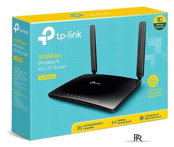 4G Wi-Fi роутер TP-Link TL-MR6400 v2 - Изображение №4 — Интернет-магазин ПроЗаказ