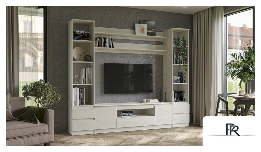 Стенка Евва Турин №2 (ясень снежный) - Изображение №7 — Интернет-магазин ПроЗаказ