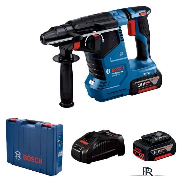 Перфоратор Bosch GBH 187-LI Professional 0611923021 (с 2-мя АКБ, кейс) - Изображение №1 — Интернет-магазин ПроЗаказ