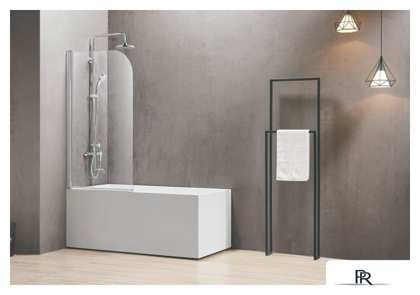 Стеклянная шторка для ванны Adema NFA-621 (прозрачное стекло) - Изображение №1 — Интернет-магазин ПроЗаказ