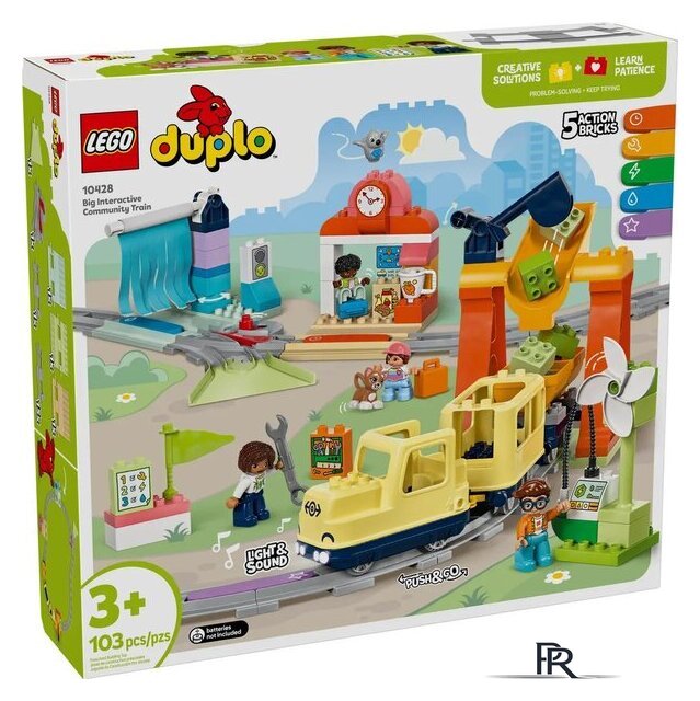 Конструктор LEGO Duplo 10428 Большой интерактивный общественный поезд - Изображение №1 — Интернет-магазин ПроЗаказ