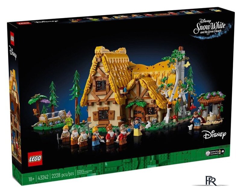 Конструктор LEGO Disney 43242 Домик Белоснежки и семи гномов - Изображение №1 — Интернет-магазин ПроЗаказ