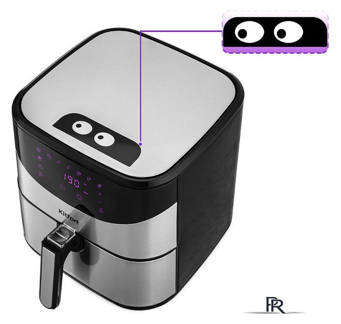 Аэрогриль (аэрофритюрница) Kitfort KT-2231 - Изображение №9 — Интернет-магазин ПроЗаказ