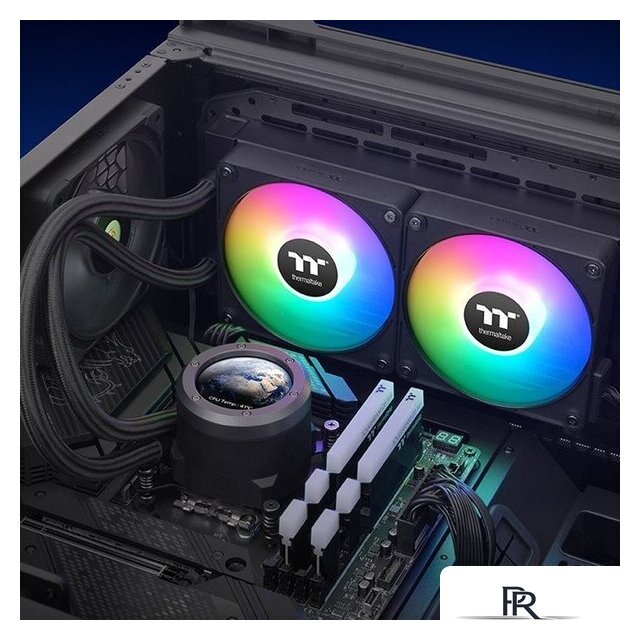 Система жидкостного охлаждения для процессора Thermaltake TH240 V2 Ultra EX ARGB CL-W414-PL12SW-A - Изображение №6 — Интернет-магазин ПроЗаказ