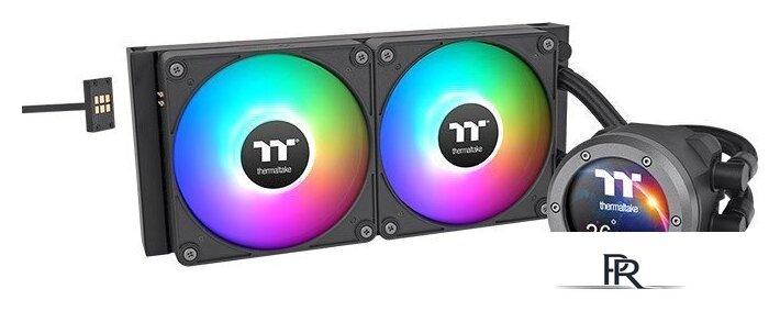 Система жидкостного охлаждения для процессора Thermaltake TH240 V2 Ultra EX ARGB CL-W414-PL12SW-A - Изображение №1 — Интернет-магазин ПроЗаказ