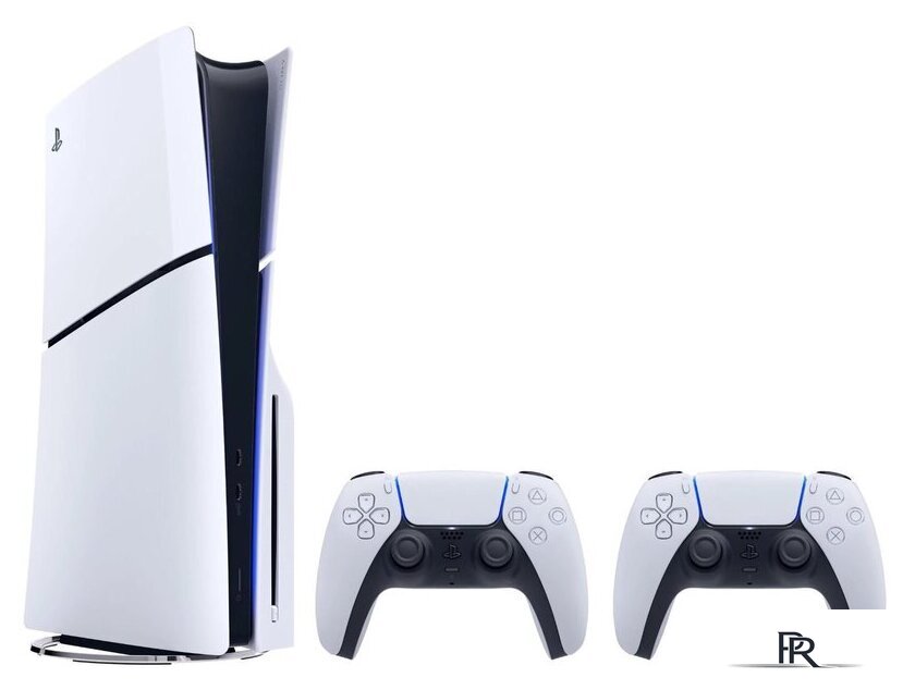 Игровая приставка Sony PlayStation 5 Slim CFI-20XX (1 ревизия, с дисководом, 2 геймпада) - Изображение №2 — Интернет-магазин ПроЗаказ