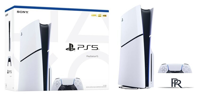 Игровая приставка Sony PlayStation 5 Slim CFI-20XX (1 ревизия, с дисководом, 2 геймпада) - Изображение №5 — Интернет-магазин ПроЗаказ