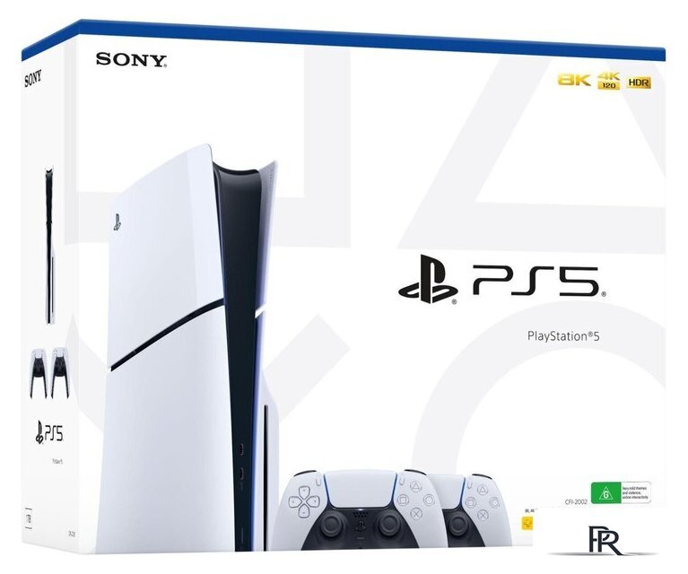 Игровая приставка Sony PlayStation 5 Slim CFI-20XX (1 ревизия, с дисководом, 2 геймпада) - Изображение №1 — Интернет-магазин ПроЗаказ