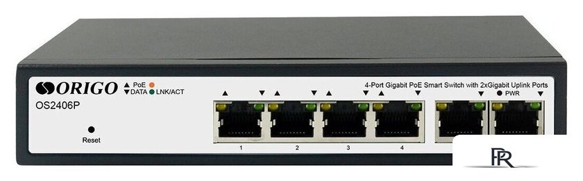 Управляемый коммутатор 2-го уровня Origo OS2406P/60W/A1A - Изображение №1 — Интернет-магазин ПроЗаказ
