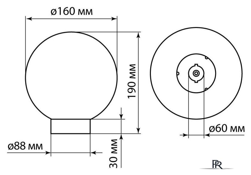 Садовый светильник TDM Electric НТУ 03-60-161 SQ0330-0625 - Изображение №2 — Интернет-магазин ПроЗаказ