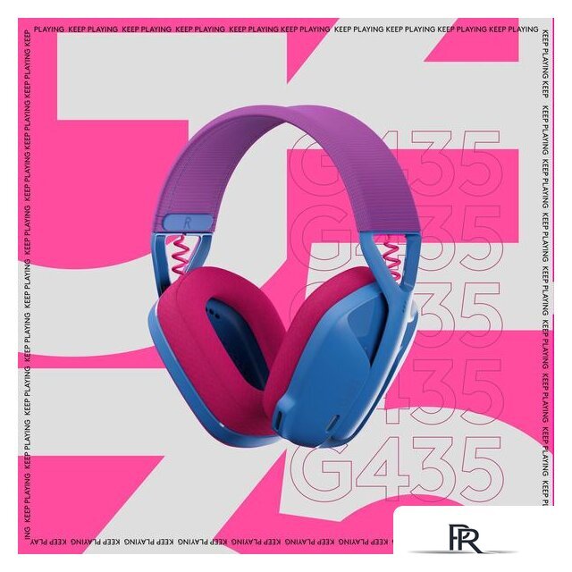 Наушники Logitech G435 Lightspeed (синий/малиновый) - Изображение №6 — Интернет-магазин ПроЗаказ