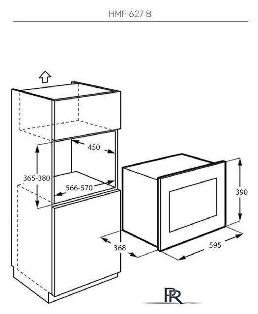 Микроволновая печь KUPPERSBERG HMF 627 B - Изображение №6 — Интернет-магазин ПроЗаказ