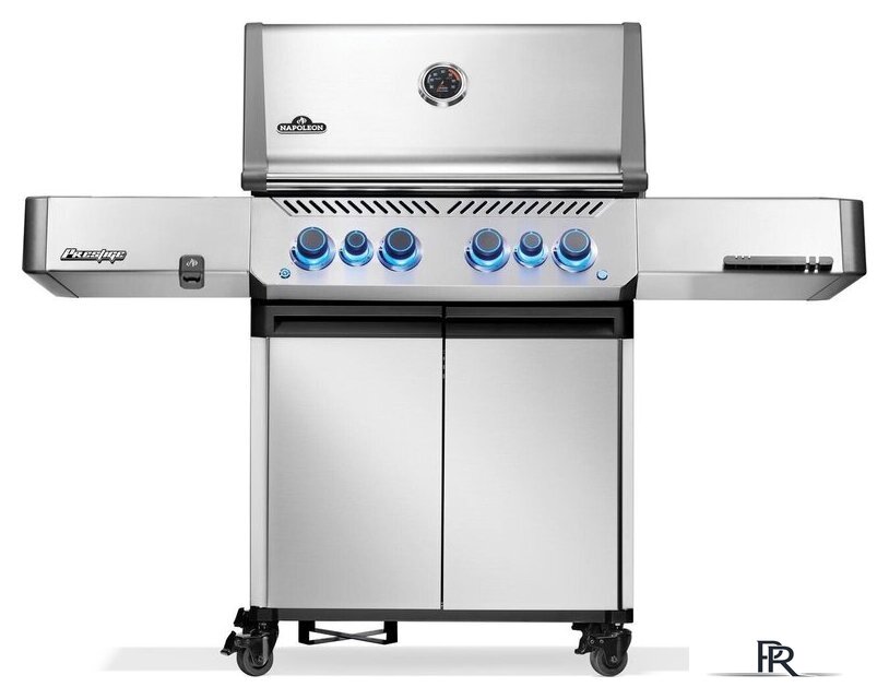Газовый гриль для дачи Napoleon Prestige 500 RSIB P500VRSIBPSS-PL - Изображение №1 — Интернет-магазин ПроЗаказ