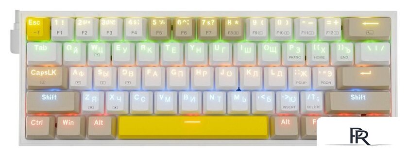 Клавиатура Redragon Fizz (белый/бежевый) - Изображение №1 — Интернет-магазин ПроЗаказ