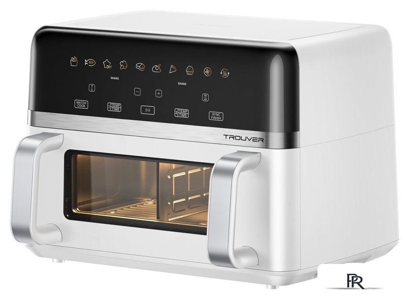 Аэрогриль (аэрофритюрница) Trouver FD20s Pro White (белый) - Изображение №2 — Интернет-магазин ПроЗаказ