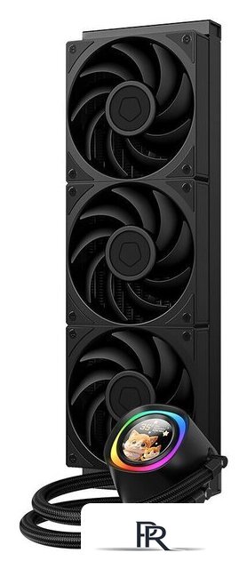 Система жидкостного охлаждения для процессора ID-Cooling FX360 LCD PE - Изображение №2 — Интернет-магазин ПроЗаказ