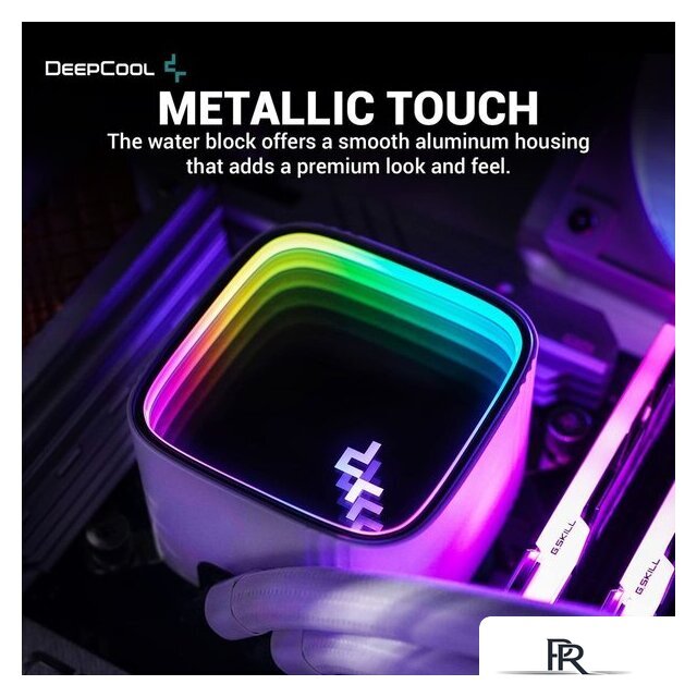 Система жидкостного охлаждения для процессора DeepCool LS520 SE WH R-LS520-WHAMMM-G-1 - Изображение №2 — Интернет-магазин ПроЗаказ