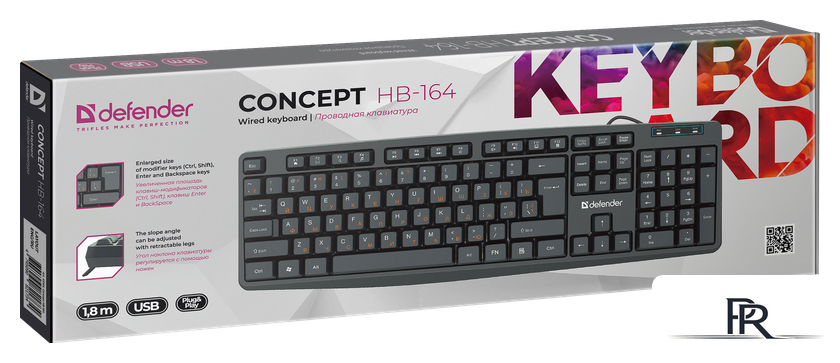 Клавиатура Defender Concept HB-164 - Изображение №3 — Интернет-магазин ПроЗаказ