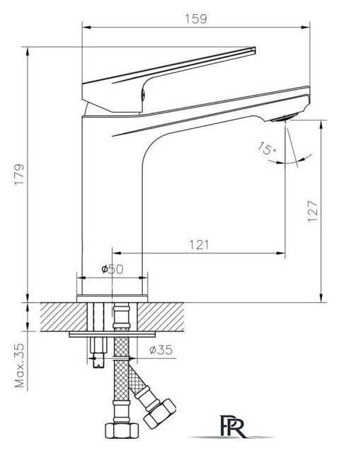 Умывальник Lauter 21441B + Sky 21CK533C - Изображение №11 — Интернет-магазин ПроЗаказ
