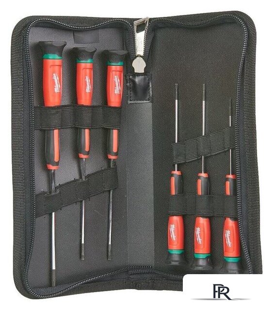 Набор отверток прецизионных Milwaukee 4932471870 (6 предметов) - Изображение №4 — Интернет-магазин ПроЗаказ