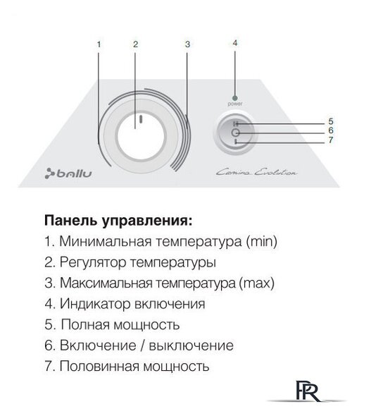 Конвектор Ballu Evolution BEC/EVM-1000 - Изображение №5 — Интернет-магазин ПроЗаказ
