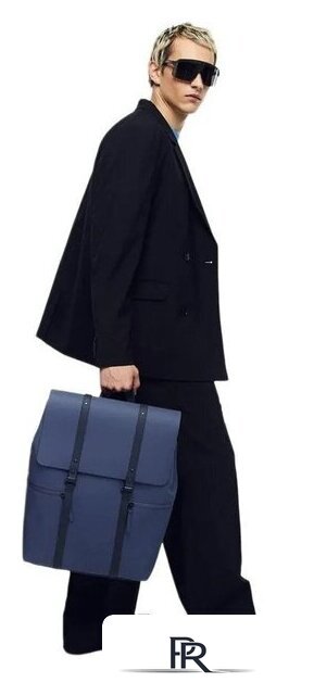 Городской рюкзак Gaston Luga Splаsh 2.0 16'' (темно-синий) - Изображение №4 — Интернет-магазин ПроЗаказ