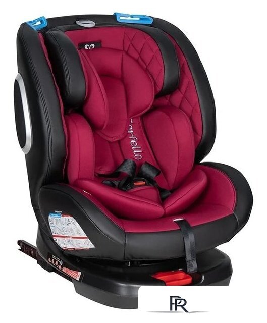 Детское автокресло Farfello Isofix YB102A(2) (бордовый/экокожа) - Изображение №1 — Интернет-магазин ПроЗаказ