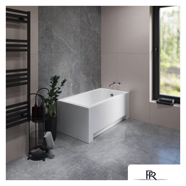 Ванна Lauter Estelle 130 21206030 (с ножками и сифоном 21Y11010 хром) - Изображение №10 — Интернет-магазин ПроЗаказ