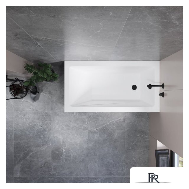 Ванна Lauter Estelle 130 21206030 (с ножками и сифоном 21Y11010 хром) - Изображение №23 — Интернет-магазин ПроЗаказ