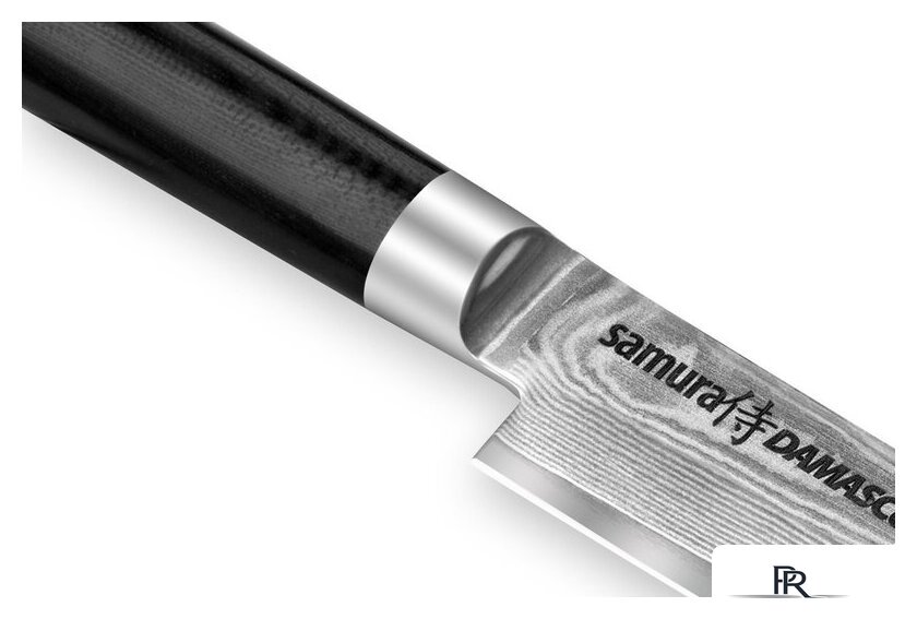 Кухонный нож Samura Damascus SD-0023 - Изображение №3 — Интернет-магазин ПроЗаказ