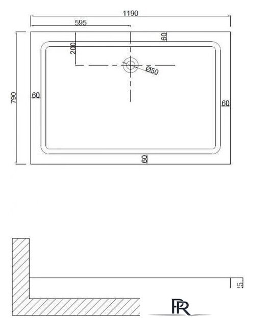 Душевой поддон Niagara NG-120-80Q - Изображение №3 — Интернет-магазин ПроЗаказ