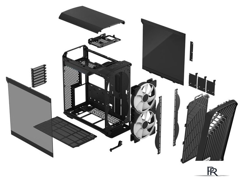 Корпус Fractal Design Torrent Compact Black RGB TG Light Tint FD-C-TOR1C-02 - Изображение №17 — Интернет-магазин ПроЗаказ