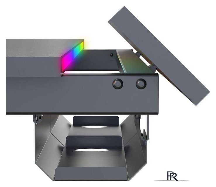 Стол с регулировкой высоты Ritmix TBL-1405GL (карбон) - Изображение №7 — Интернет-магазин ПроЗаказ