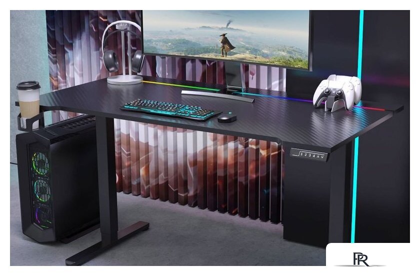 Стол с регулировкой высоты Ritmix TBL-1405GL (карбон) - Изображение №8 — Интернет-магазин ПроЗаказ