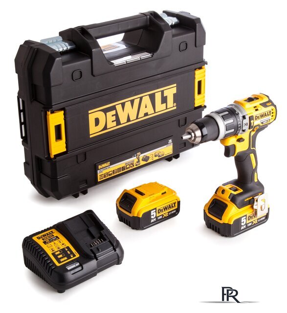 Ударная дрель-шуруповерт DeWalt DCD796P2 (с 2-мя АКБ 5 Ah) - Изображение №5 — Интернет-магазин ПроЗаказ