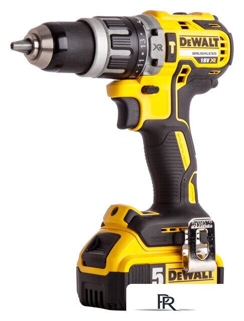 Ударная дрель-шуруповерт DeWalt DCD796P2 (с 2-мя АКБ 5 Ah) - Изображение №1 — Интернет-магазин ПроЗаказ