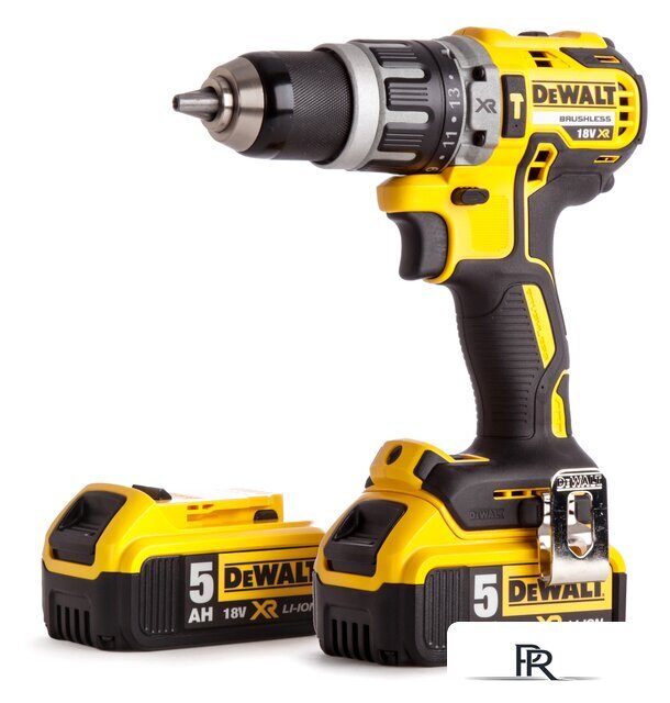 Ударная дрель-шуруповерт DeWalt DCD796P2 (с 2-мя АКБ 5 Ah) - Изображение №2 — Интернет-магазин ПроЗаказ