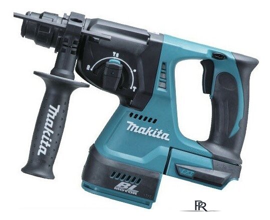 Перфоратор Makita DHR242RFE (с 2-мя АКБ, кейс) - Изображение №2 — Интернет-магазин ПроЗаказ