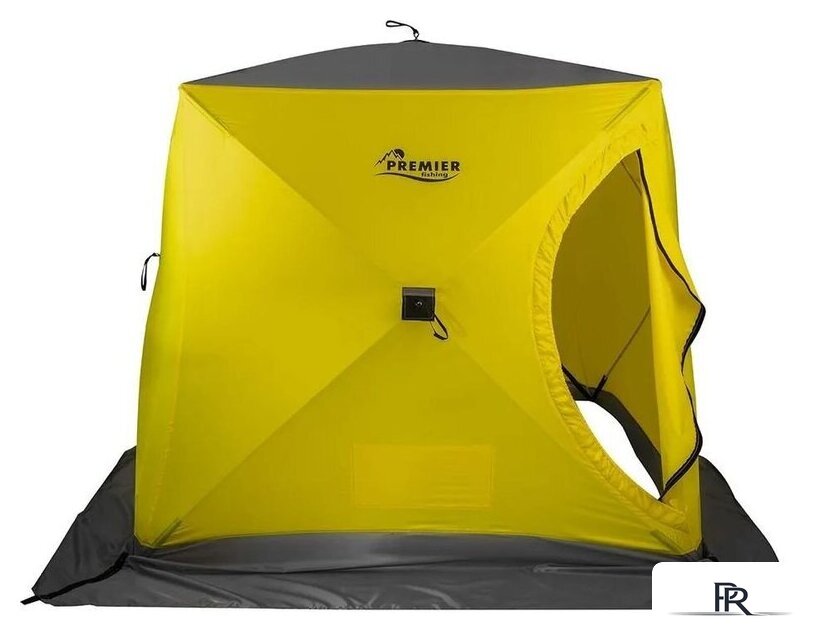 Палатка Premier Fishing Куб-3 PR-WFSC-210YG (зимняя, желтый/серый) - Изображение №3 — Интернет-магазин ПроЗаказ